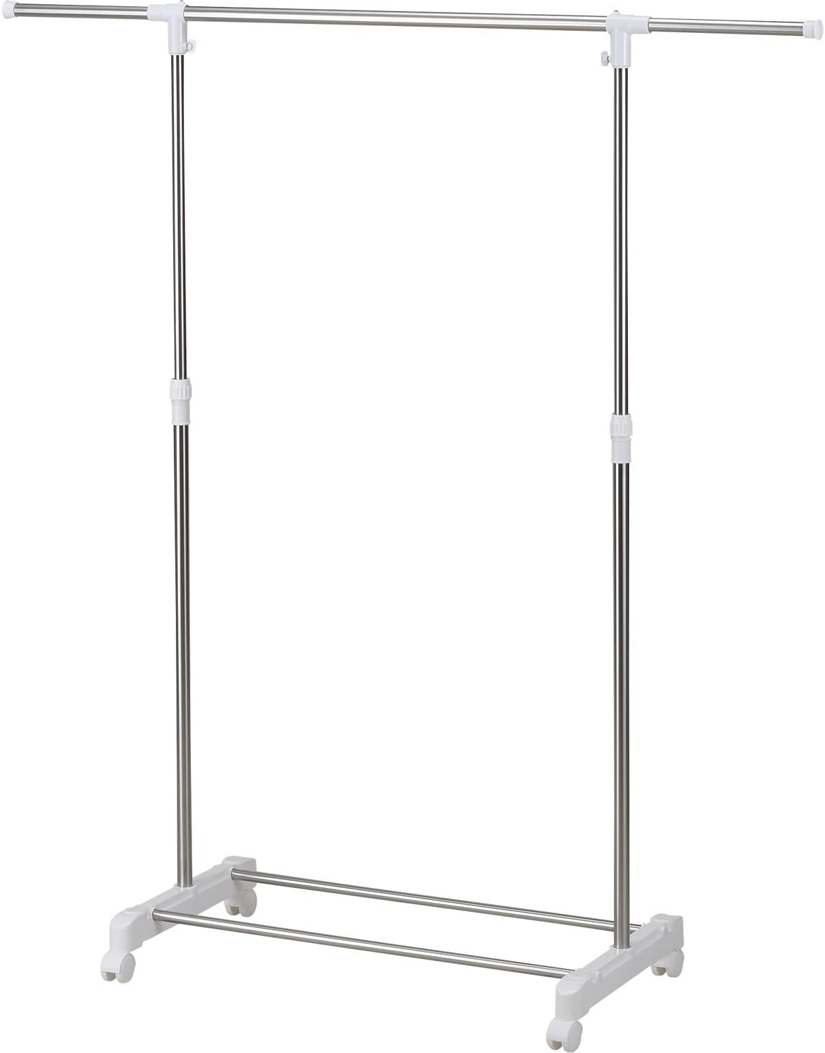 Amazon Co Jp 和平フレイズ ハンガーラック シルバー サイズ 約81 137 40 91 157cm Mm 9638 ホーム キッチン