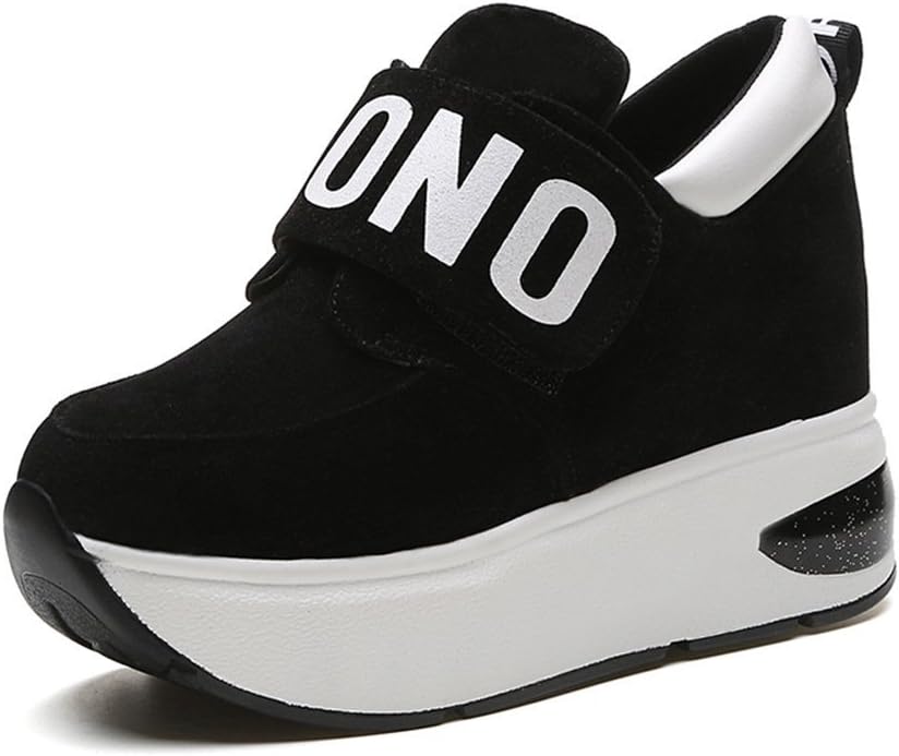 Women's Elegant Formal Casual Sports Wedges Platform Sneakers Hidden Heel Shake Shoes
