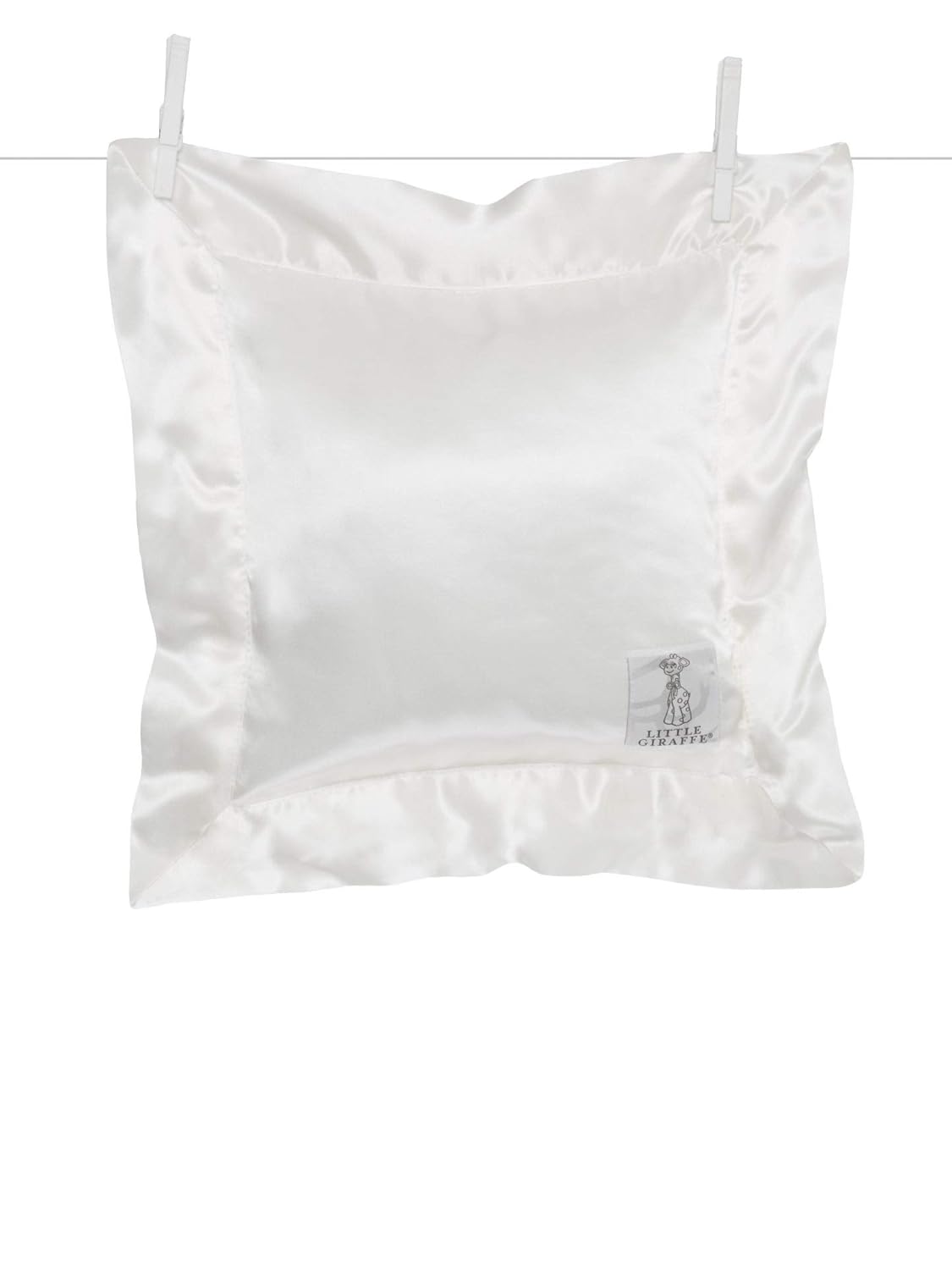 Silver Little Giraffe Chenille Pillow 14 X 14 Nursery Decor Home