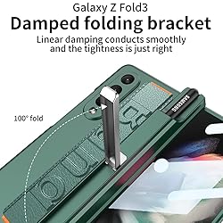 DEMCERT for Samsung Galaxy Z Fold 3 S-Pen Slot Case