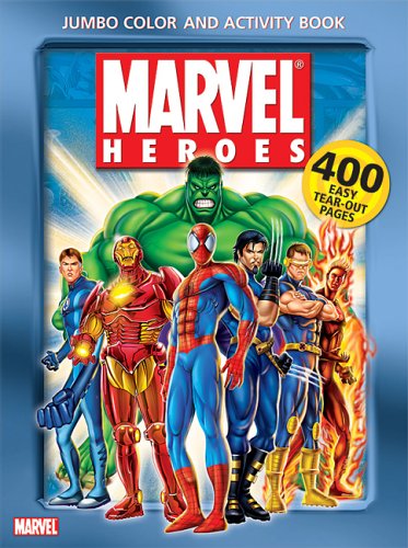 Marvel Heroes Jumbo Color & Activity Book Marvel Heroes Jumbo Color & Activity Book