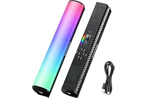 NEEWER RGB Light Wand, Magnetic Handheld Photography YouTube TikTok Vlog Video Light Stick LED Tube Light Bar 2500K-8500K Dim