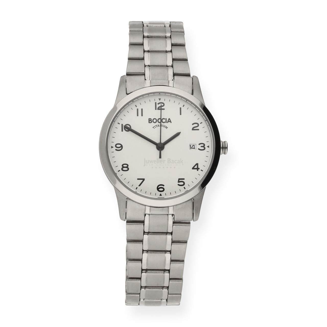 Boccia 3302-01 Women's Analogue Quartz Watch with Titanium Strap