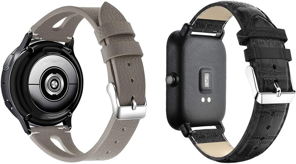 Chainfo Correa de Reloj Piel 20mm, Correa/Banda/Pulsera/Strap ...