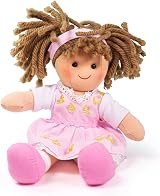 Bigjigs Toys Rose Doll Small Ragdoll Cuddly Toy view 2
