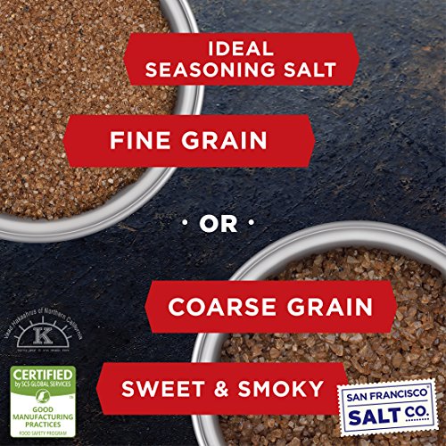 Applewood Smoked Sea Salt - 2 lb. Bag Fine Grain by San Francisco Salt Company - Image 3