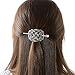 Viking Celtic Hair Slide Hairpins- Viking Hair Accessories Celtic Knot Hair Barrettes Antique Silver Hair Sticks Irish Hair Decor for Long Hair Jewelry Braids Hair Clip With Stick (ID-HH)