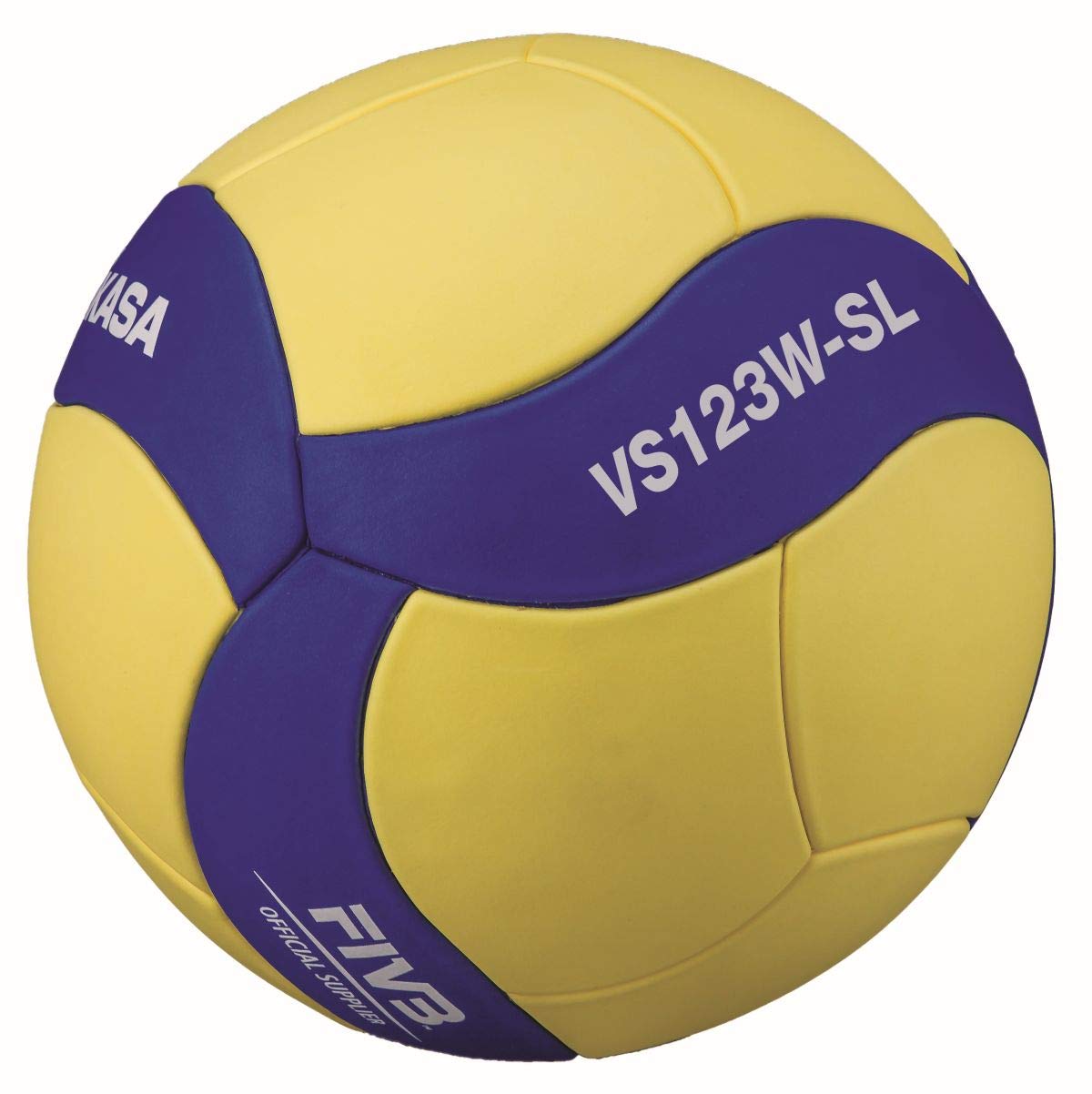 Mikasa Unisex - Adult VS123W-SL Volleyball, Blue, 5
