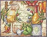 Dimensions Stamped Cross Stich Kit, Pinot Grigio