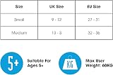 Xootz Kids Quad Skates Beginner Adjustable Roller Skates Blue Black view 7