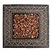Endless Summer 30 Inch 30,000 BTU LP Gas Outdoor Propane Gas Lava Rock Patio Space Fire Pit Table with Slate Tile Mantel, Brown