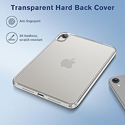 ProCase Clear Case for iPad Mini 7th(A17 Pro) 2024