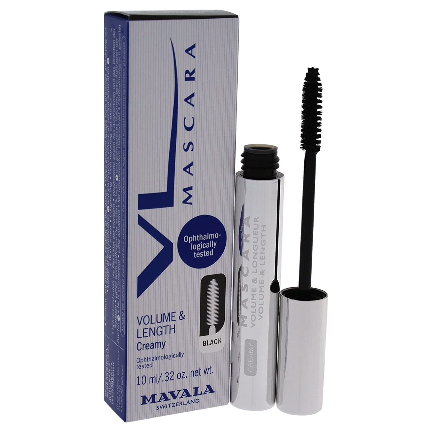 Mavala Volume and Length Creamy Mascara, Black