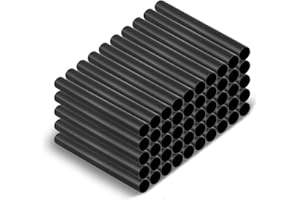 PPCLION 3/8" Heat Shrink Tubing 200pcs,6" Long,2:1 Electrical Wire Cable Wrap Insulation Heat Shrink Tube, UL Certified and RoHS Compliant