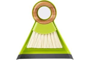 Full Circle Tiny Team Mini Brush and Dustpan Set, Green
