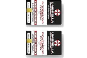 Hokesendo Umbrella Corporation Credit Card Skins Sticker for Transportation Key, Debit, Credit Card Covering Personalizing Bank Card Slim, Waterproof Funny Decal use for Small Chip