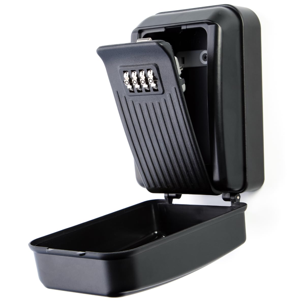 Rhino Lock Secure Key PLUS Combination Safe - Outdoor Heavy Duty Wall Mounted Security Key Safe - Large Internal Storage for House or Office Keys with Strong 4 Digit Lock #UKBrand