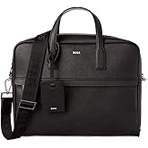 BOSS mens Zair Bonded Leather Brief Case