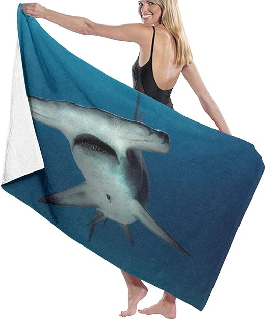 shark bath towels
