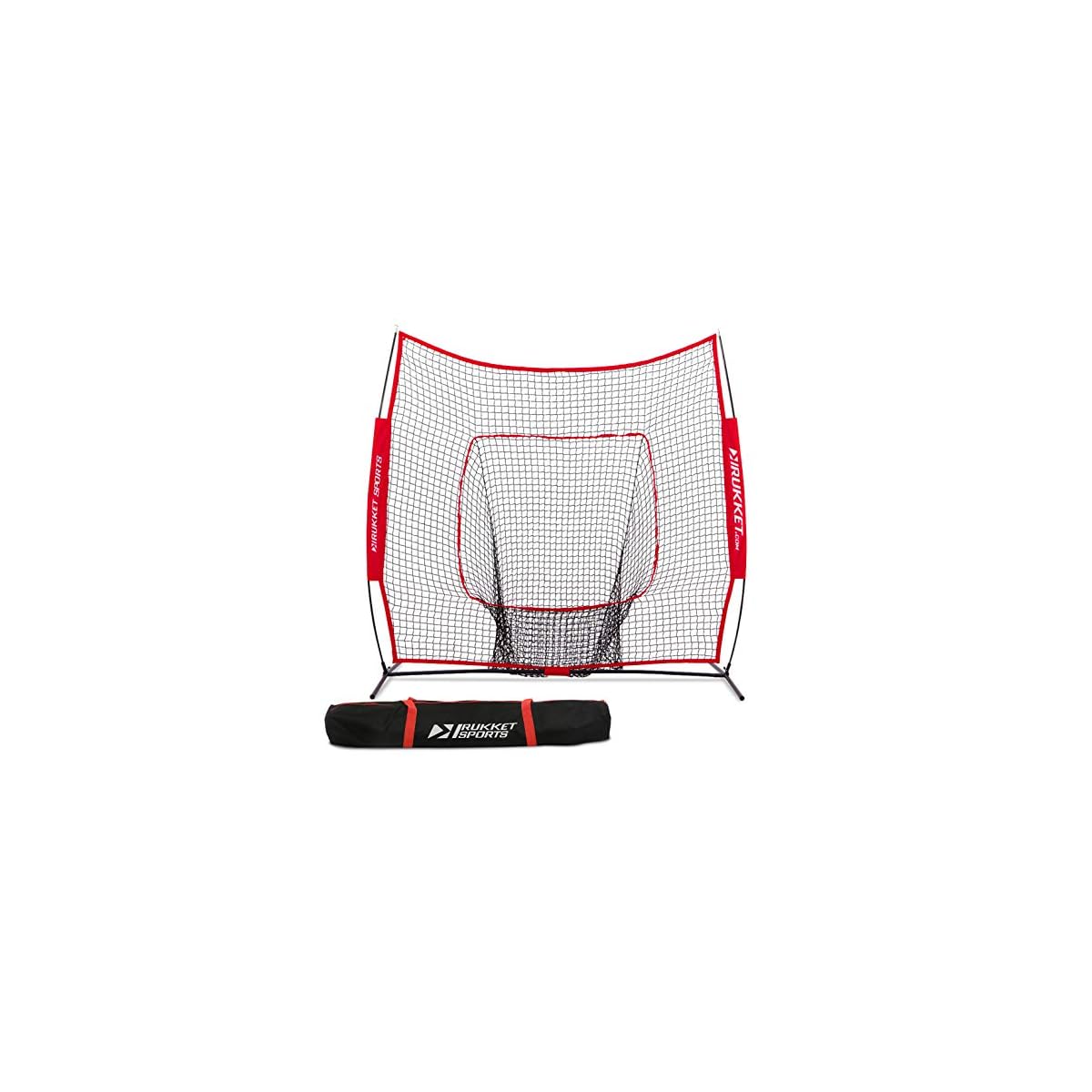 Rukket 7x7 Baseball & Softball Net, Practice Hitting, Pitching, Batting