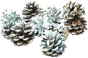 WINTER WOODS Northern Lights Fire Color Cones.