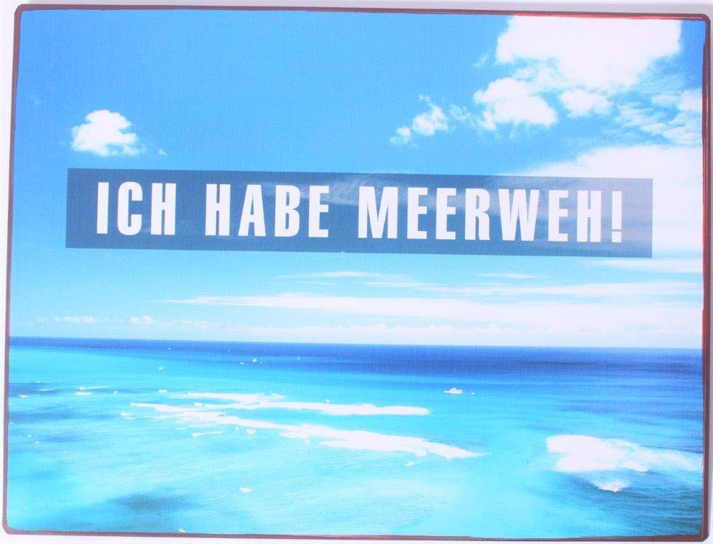 Sign - Ich habe meerweh!