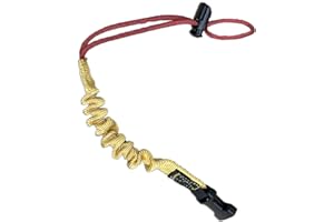Atlas 46 Quick Connector Attachment with Bungee for Lanyard (sold separately), Tubular Webbing with Bungee, Paracord - Made in The USA