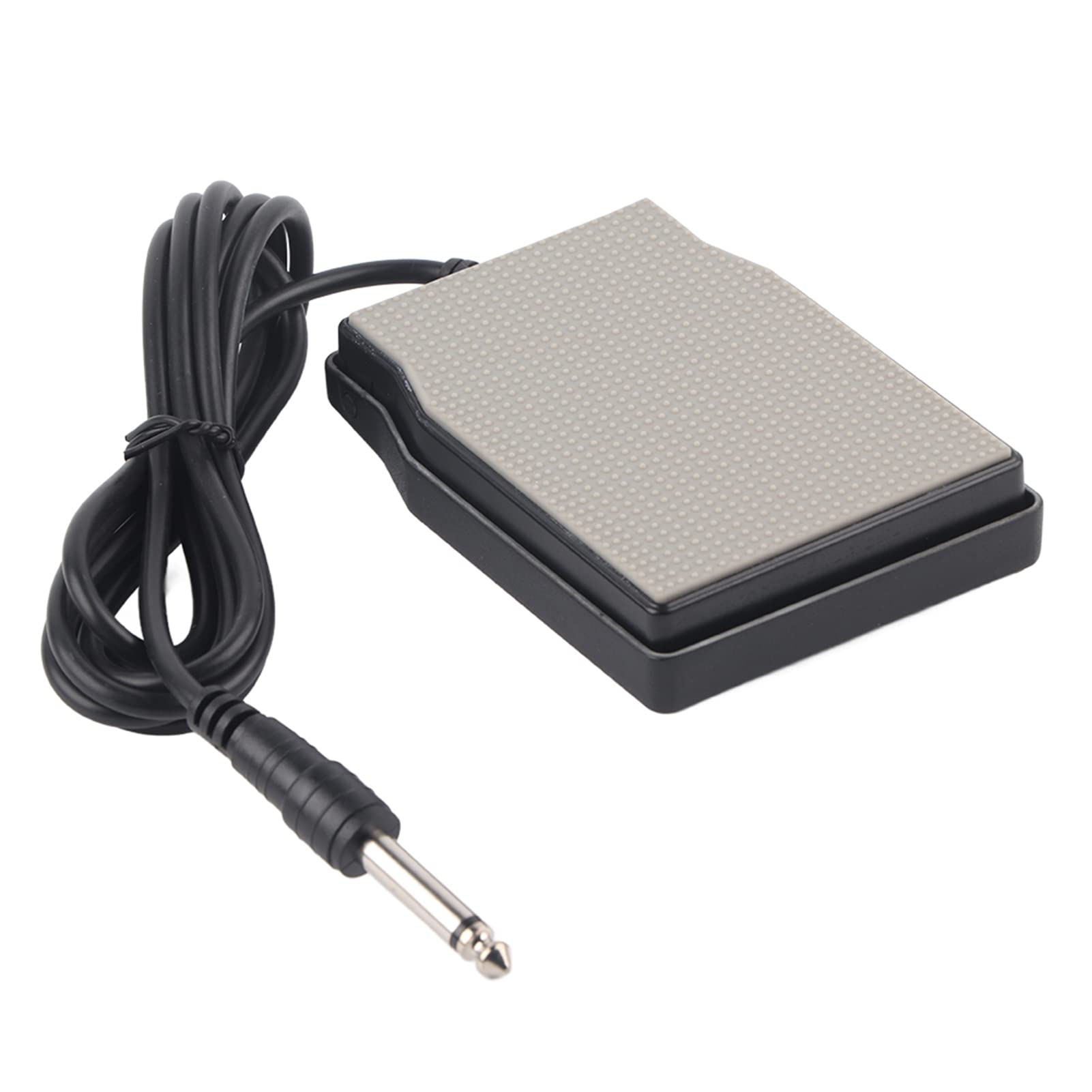 VGEBY Keyboard Sustain Pedal, High Strength Piano Foot Damper for Electronic Keyboard Digital Piano (White), VGEBYFPWSR97BDQ-02