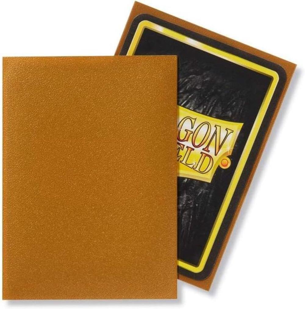 Dragon Shield Matte Gold Standard Size 100 ct Card Sleeves Individual Pack — image 1