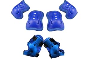 Cycling Knee Pad Elbow Pads Wrist Guards Protective Gear Set
