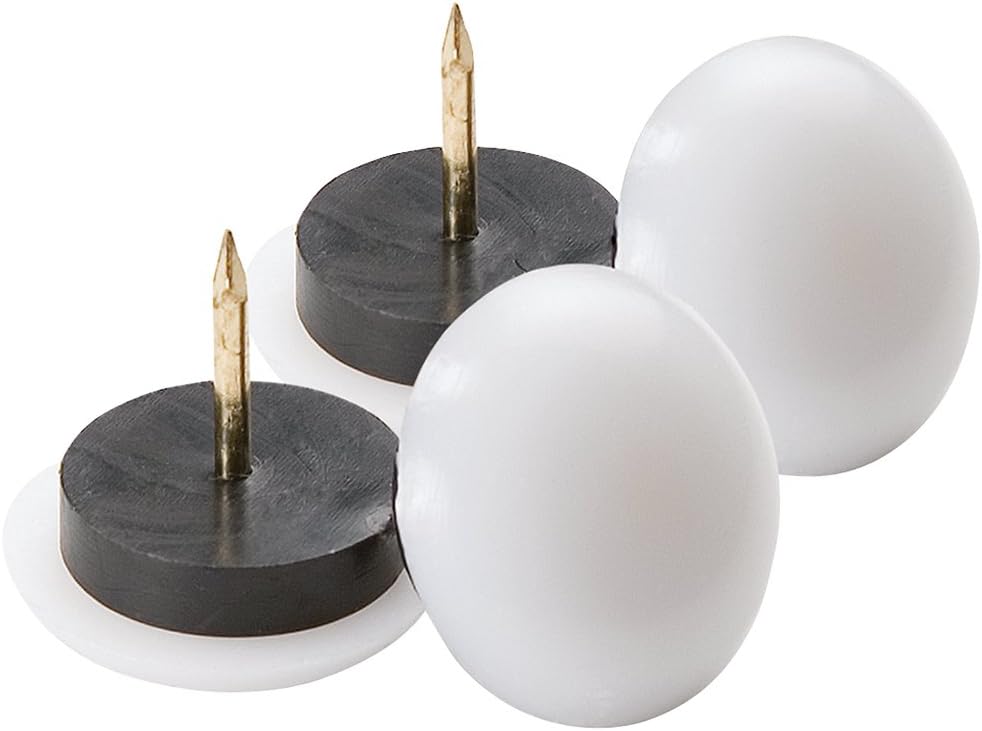 Waxman 4627995 Nail-On Domed 3/4 Furniture Silent Glides