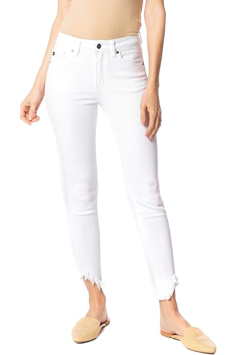 kancan white jeans