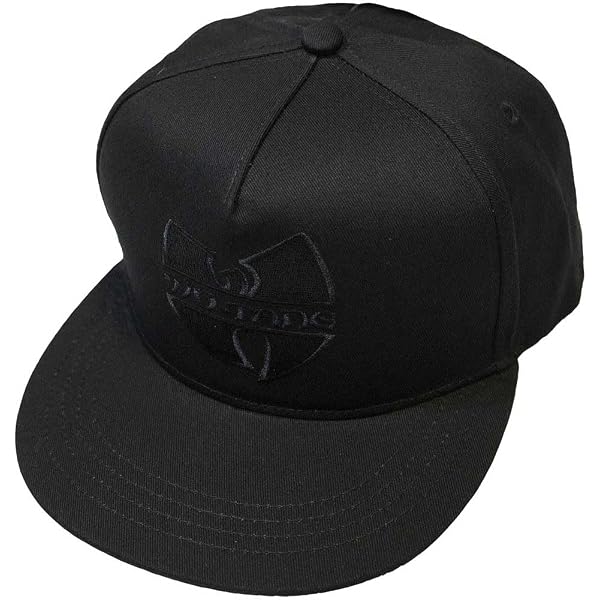 Men's Wu Tang Clan World-Wide Baseball Cap One Size Black at