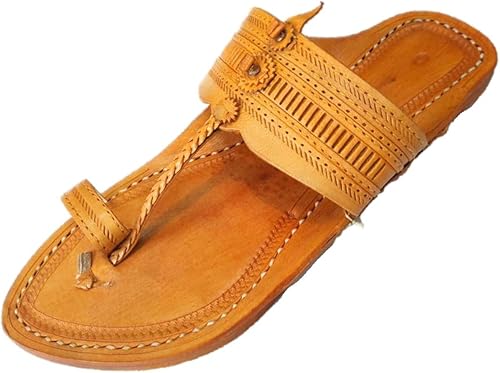 leather chappals for mens amazon