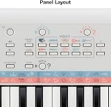 Yamaha Remie PSS-E30 Portable Mini Keyboard White 47 Voices 74 Effects view 4