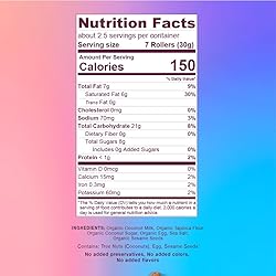 Original Coconut Crispy Rollers (2.8 oz bags) Ava