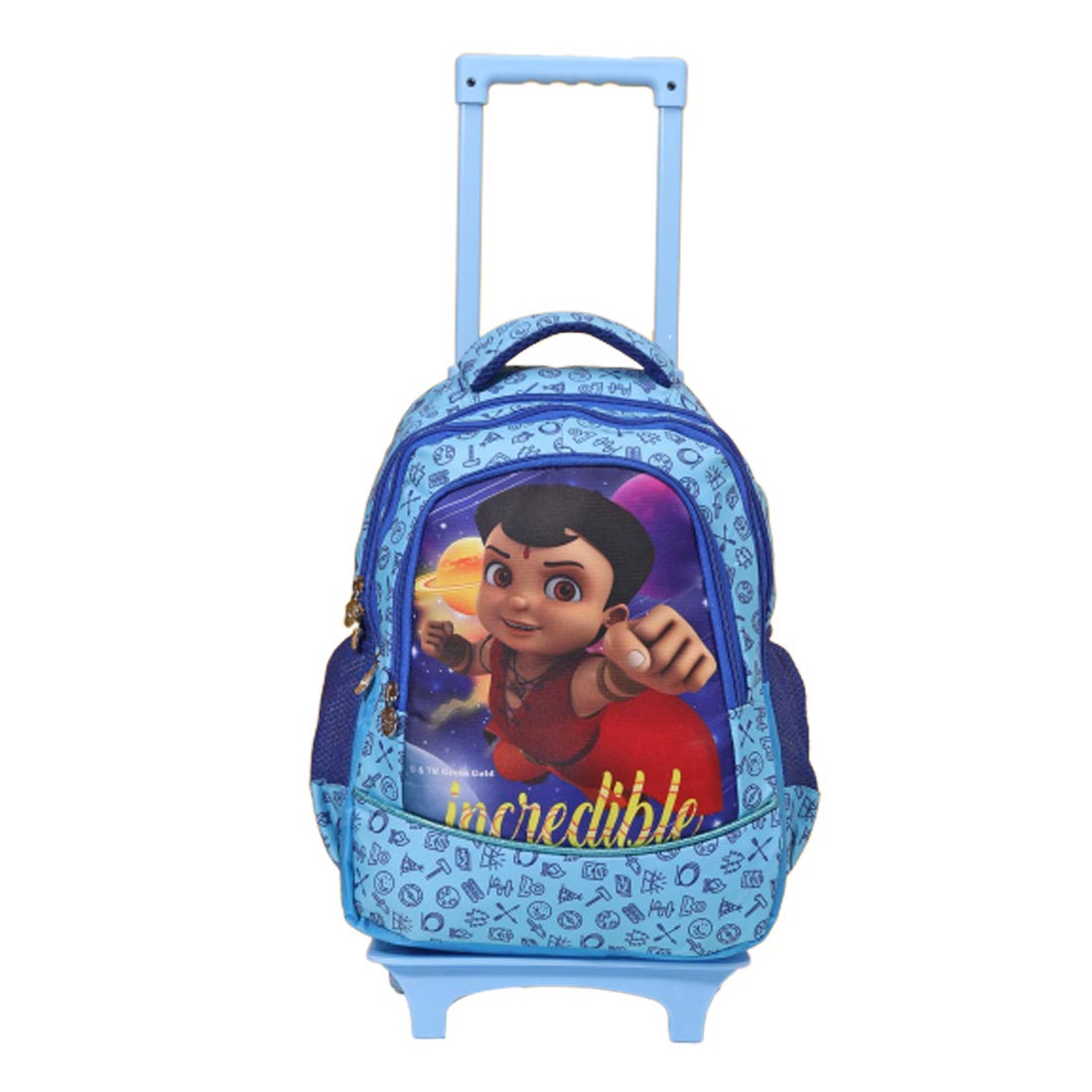 chota bheem trolley bags