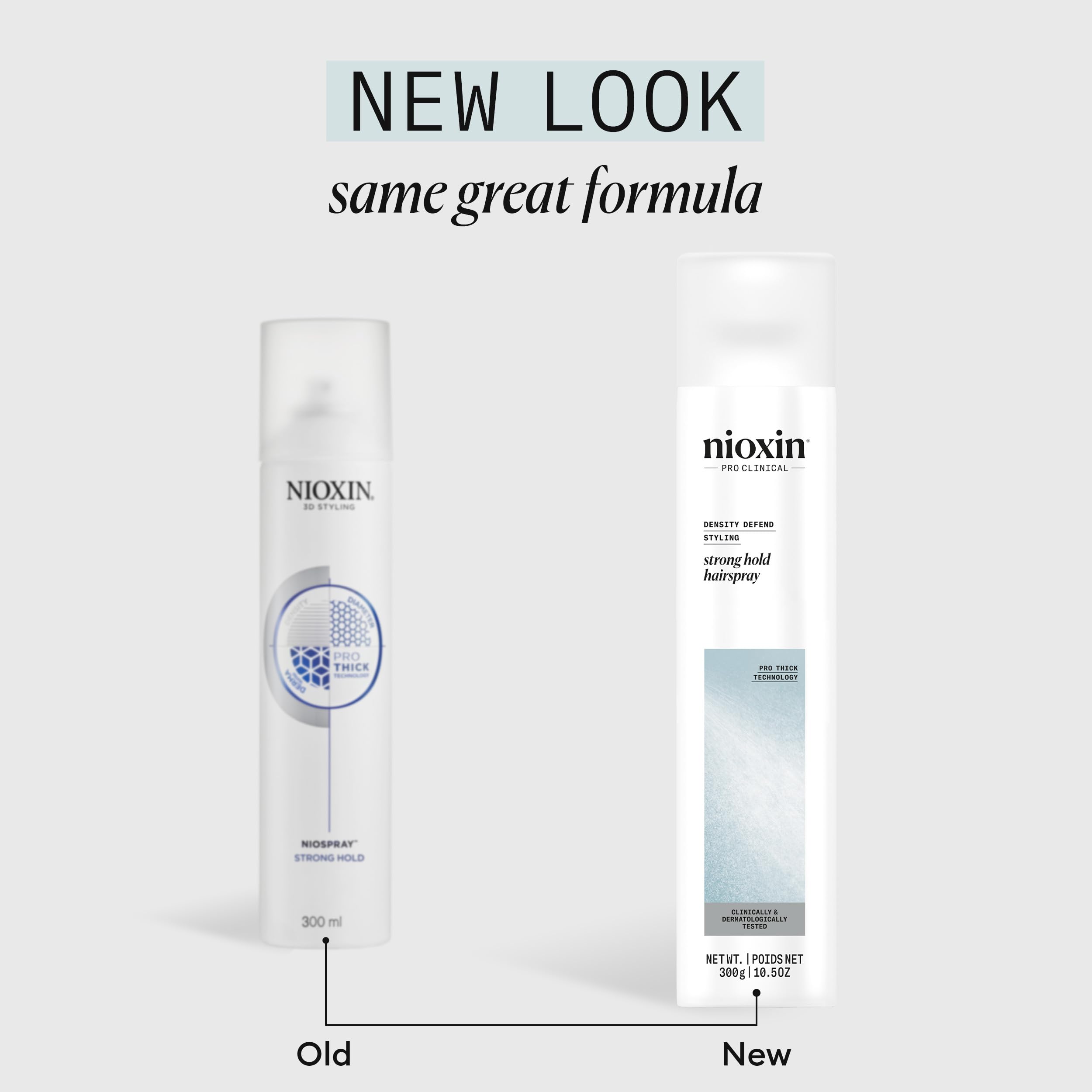 NIOXIN Density Defend Styling Strong Hold Hairspray | For Long-Lasting Hairstyles| Humidity Resistant | 10.6 Fl oz.
