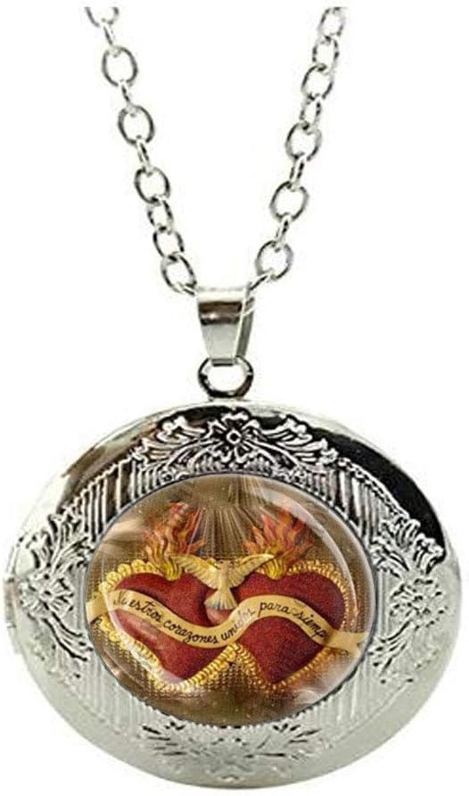 Sacred Heart of Jesus Locket Necklace