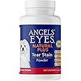 Angels’ Eyes Natural Plus Tear Stain Supplement Sweet Potato Powder for Dogs, Prevent Stained Fur, Eyebright, Olive Leaf, Marshmallow Root, No Wheat or Corn, Limited Ingredients, Vegetarian, 75g