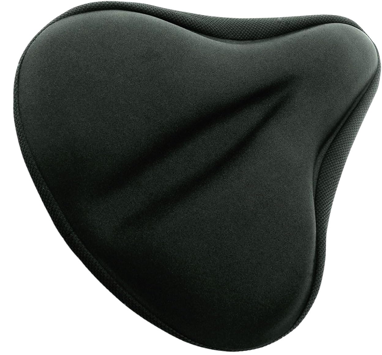 Gel Bike Saddle Cover Padded Comfortable for MTB Road Bike and Exercise Bike, 27 x 25 cm