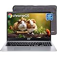 acer Chromebook 315 Laptop, 15.6" HD Display, Intel Celeron N4020(Up to 2.8GHz), 4GB RAM, 64GB eMMC, Intel UHD Graphics, 12.5H Long Battery, WiFi, Bluetooth, Chrome OS