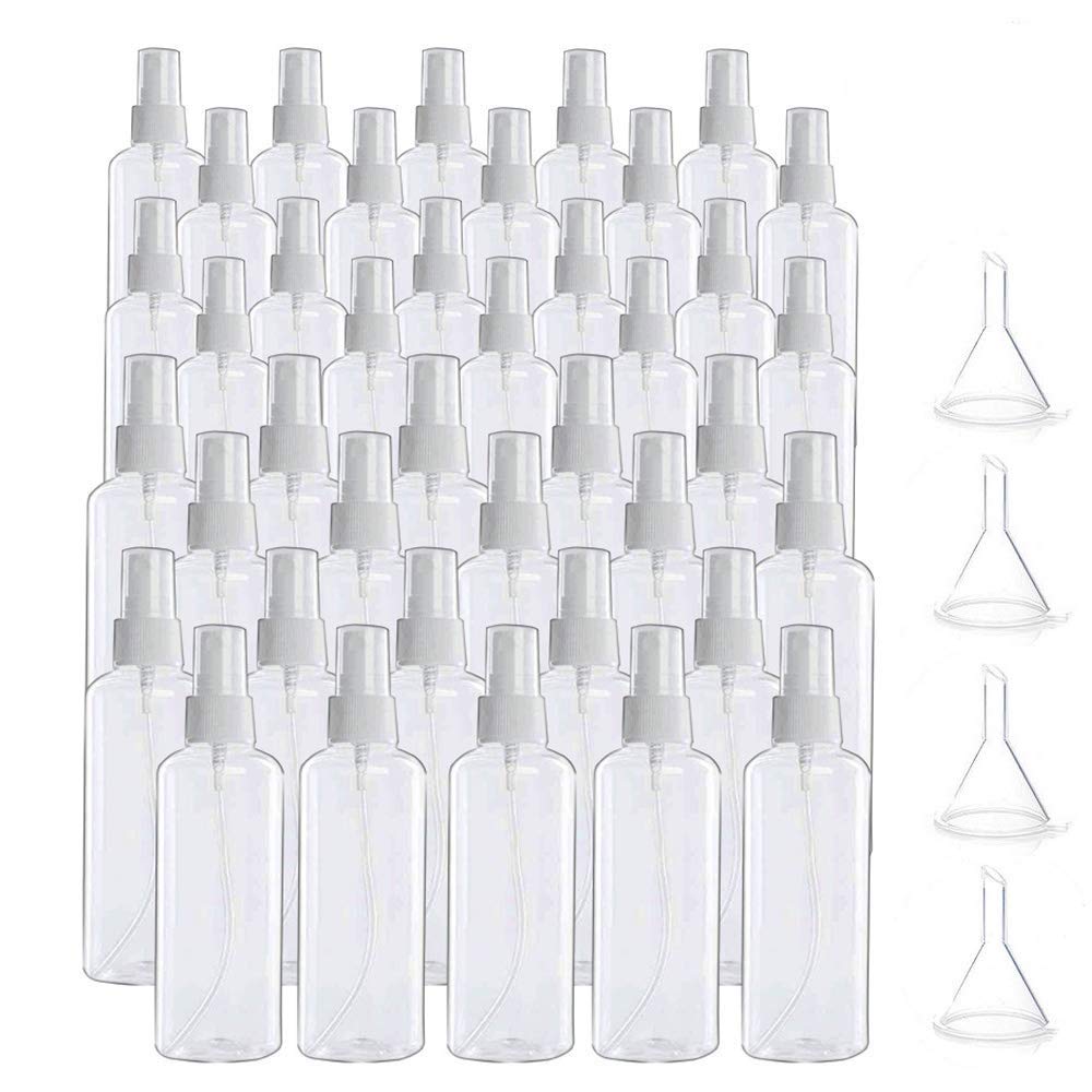 Spray Bottles Set (600 Packs) - Refillable Makeup Clear Empty Sprayer Bottle, Plastic Fine Mist Spray Bottles,Travel Household Atomizers For Perfume, Essential Oils, Cleaning Products (600 Packs)