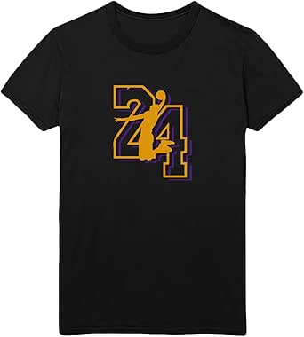 Amazon.com: Kobe 24 Player Basketball_MA6200T-Shirt for Men Men T-Shirt-Shirt Gift for Him Funny 