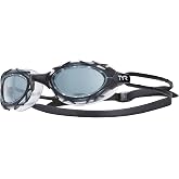 TYR Adult Nest Pro Goggles - Grid-Frame Unibody Triathlon Swim Eyewear | Beijing Stadium Inspired Grid Frame | Wide Peripheral Polycarbonate Lenses | Latex-Free Seal | Anti-Fog Treatment