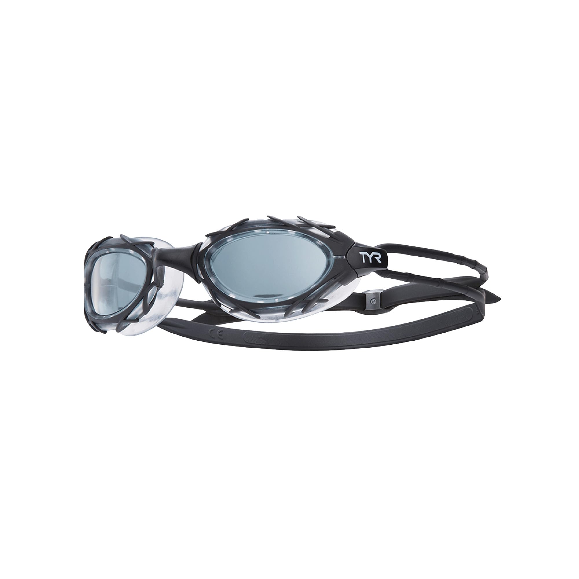TYR Unisex Adult Nest Pro Performance Goggles - Smoke/Black/Black, Medium