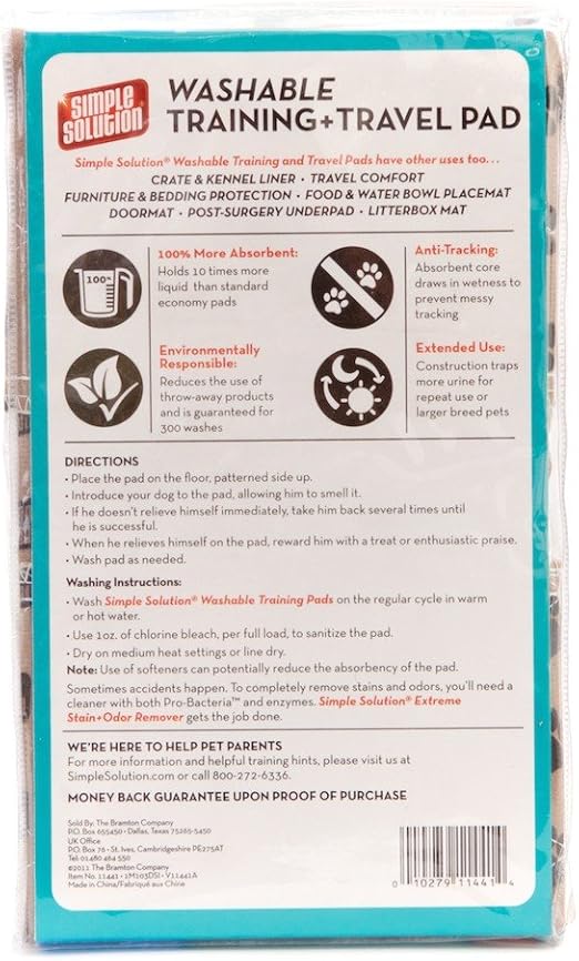 simple solution washable training & travel pad