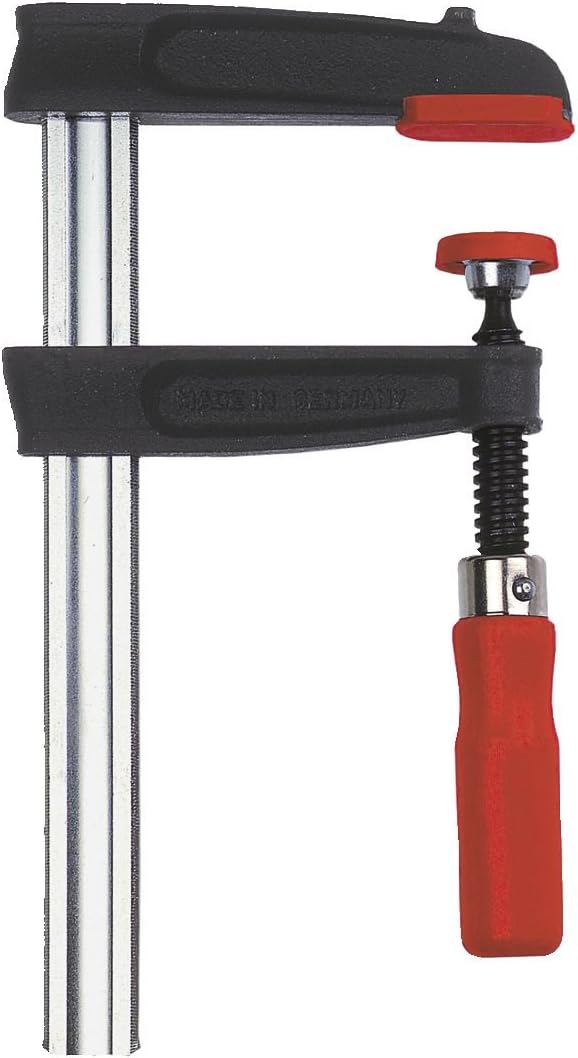 Bessey TPN40S12BE "TPN-BE" Malleable Cast Iron Screw Clamp, Multi-Colour, 400/120 mm