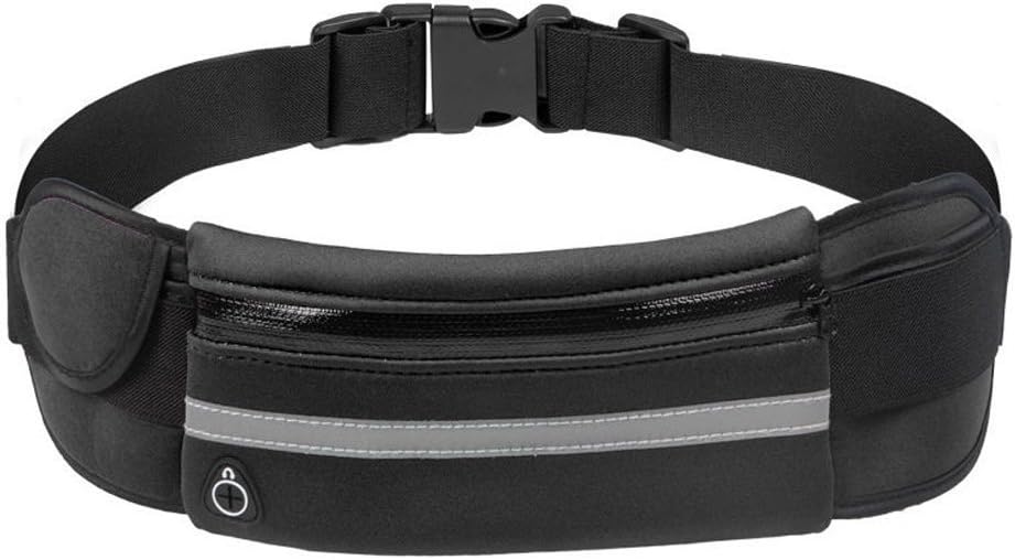 ARSSILEE Travel Money Belt -Safe Waist Bag, Bounce Free Pouch Bag, Running Belt Waist Pack - Phone Holder for Running Accessories - Running Gear for Men Women