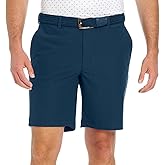 Greg Norman Men’s Stretch Flat Front Lightweight Short - 4-Way Stretch Fabric